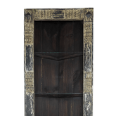Indian Hand Carved Solid Wood Bookshelf B7